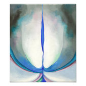 Blauwe lijn | Georgia O'Keeffe | Foto Afdruk (Voorkant)