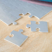 Blauwe lijn | Georgia O'Keeffe | Legpuzzel (Zijkant)