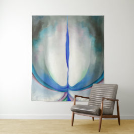 Blauwe lijn | Georgia O'Keeffe | Wandkleed
