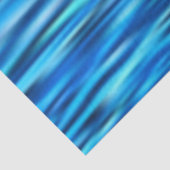 Blauwe lijn Tussle Tissuepapier (Detail)