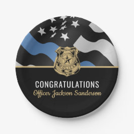 Blauwe lijn van de Partij voor Pensionering van de Papieren Bordje