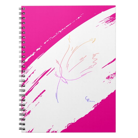 Blauwe lijnen 2 notitieboek (Voorkant)