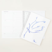Blauwe lijnen 2 Schema Planner (Display)