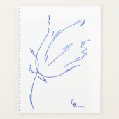 Blauwe lijnen 2 Schema Planner (Voorkant)