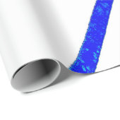 Blauwe lijnen cadeaupapier (Rol Hoek)