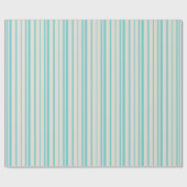 Blauwe lijnen cadeaupapier (Vlak)