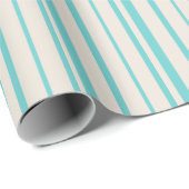 Blauwe lijnen cadeaupapier (Rol Hoek)