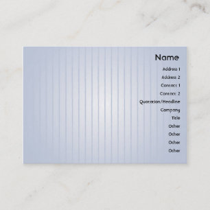 Blauwe lijnen - Chubby Visitekaartje