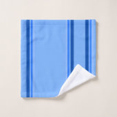 Blauwe lijnen handdoek (Wasdoekje)