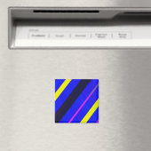 Blauwe lijnen magneet (Insitu (Vaatwasser))