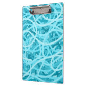 Blauwe lijnen schaal klembord (Links)