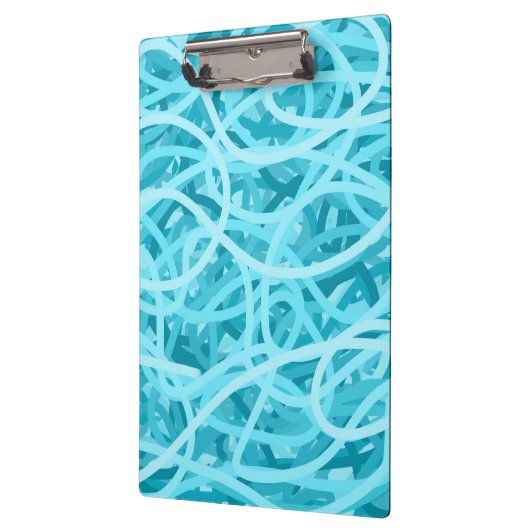 Blauwe lijnen schaal klembord (Links)