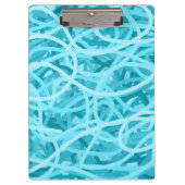 Blauwe lijnen schaal klembord (Voorkant)