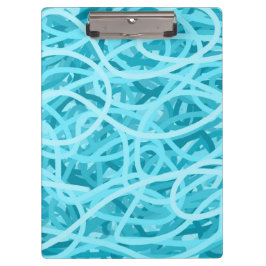 Blauwe lijnen schaal klembord