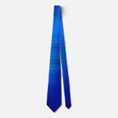 Blauwe lijnen stropdas (Voorkant)