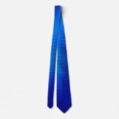 Blauwe lijnen stropdas (Achterkant)