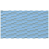 Blauwe Lijnen Tafelkleed Flow (Voorkant (Horizontaal))