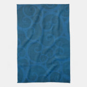 Blauwe lijnen theedoek (Verticaal)