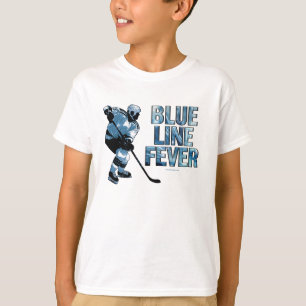 Blauwe lijnkoorts (Hockey) T-shirt