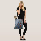 Blauwe Lijster - Schilderij uit de VS Tote Bag (Op model)