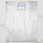 Blauwe likker - Aangepast papierblad (Achterkant)