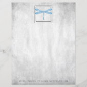 Blauwe likker - Aangepast papierblad (Voorkant)