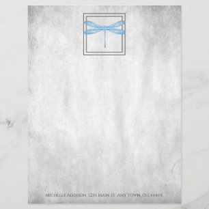 Blauwe likker - Aangepast papierblad