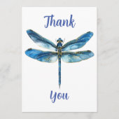 Blauwe limonade bedankkaart (Voorkant)