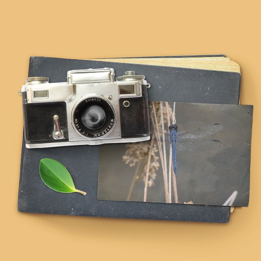 Blauwe limonade briefkaart