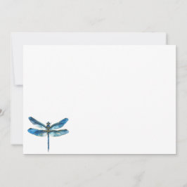 Blauwe limonade notitiekaartje