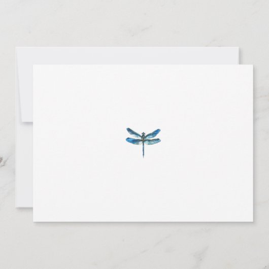 Blauwe limonade notitiekaartje (Achterkant)