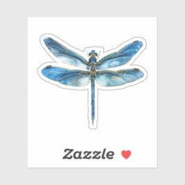 Blauwe limonade sticker