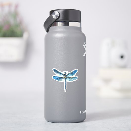 Blauwe limonade sticker (HydroFlask)