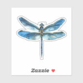 Blauwe limonade sticker (Vel)