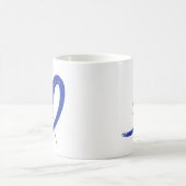 Blauwe lint A4 van CFS Koffiemok (Center)