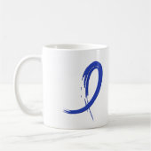 Blauwe lint A4 van CFS Koffiemok (Links)