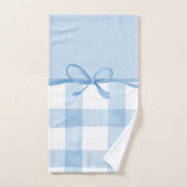 Blauwe Lint Bad Handdoek (Handdoek)