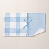 Blauwe Lint Bad Handdoek (Handdoek)