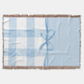 Blauwe Lint Deken (Voorkant)