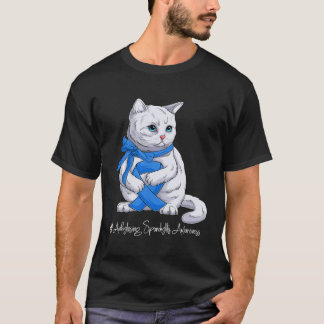 Blauwe Lint Maand van de Reuma Bewustwording T-shirt