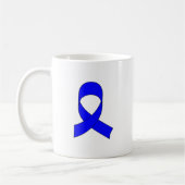 Blauwe Lint Tekening Koffiemok (Links)