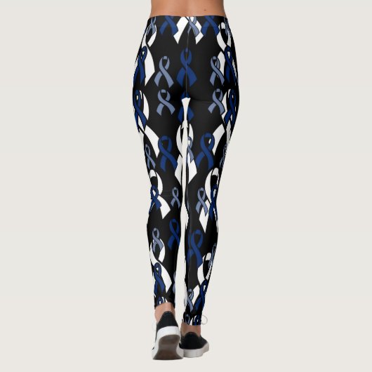 Blauwe linten...RA Leggings (Achterkant)