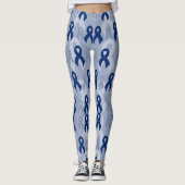 Blauwe linten...RA Leggings (Voorkant)