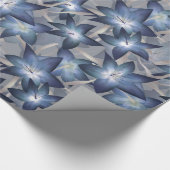 Blauwe lippen cadeaupapier (Hoek)