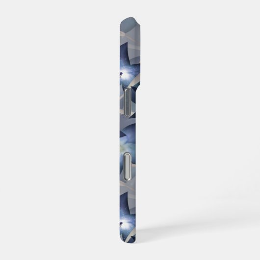 Blauwe lippen iPhone hoesje (Rechterkant)