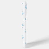 Blauwe Lippen, Lippenpatroon, Blauwe Lippenstift, Case-Mate iPhone Case (Achterkant / Rechts)