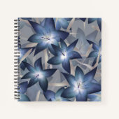 Blauwe lippen notitieboek (Voorkant)