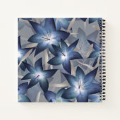 Blauwe lippen notitieboek (Achterkant)