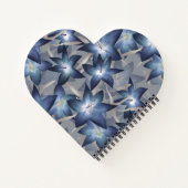 Blauwe lippen notitieboek (Achterkant)