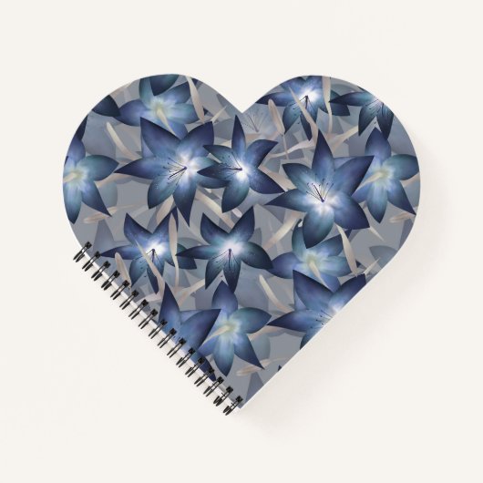 Blauwe lippen notitieboek (Voorkant)